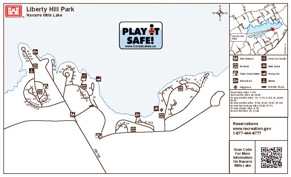 Liberty Hill Park Map